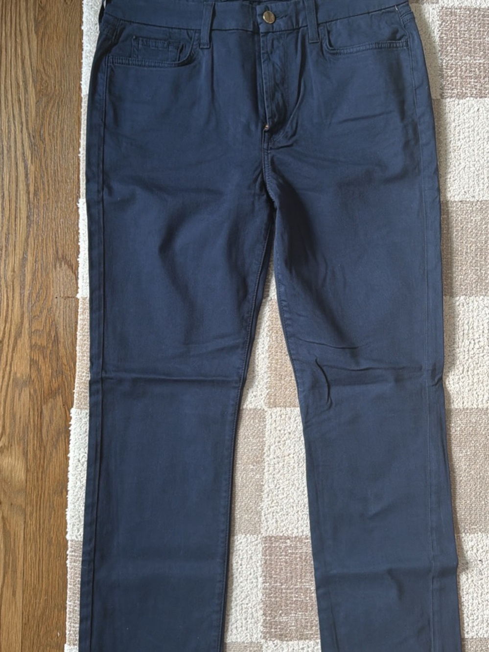 JEN 7- Slim Straight Navy Women’s Pants - Size 10
